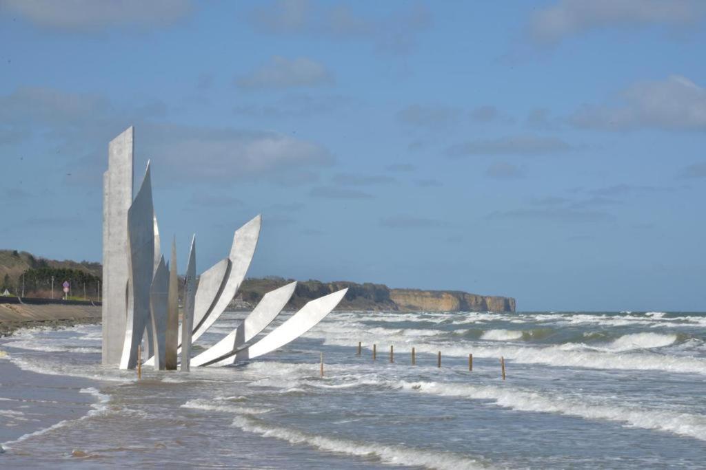 Casa Azul - Omaha Beach Colleville-sur-Mer Kültér fotó
